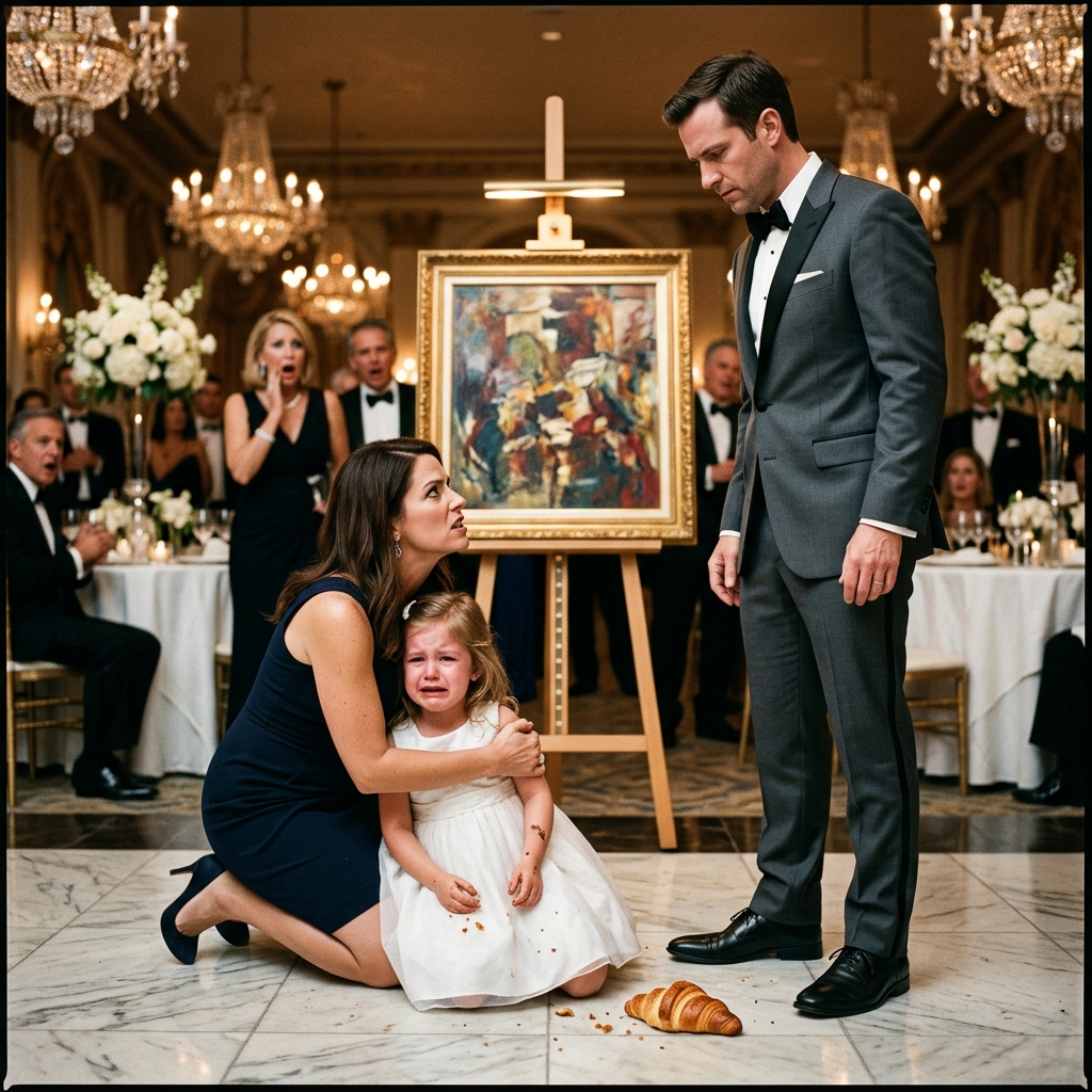The Pastry on the Marble Floor